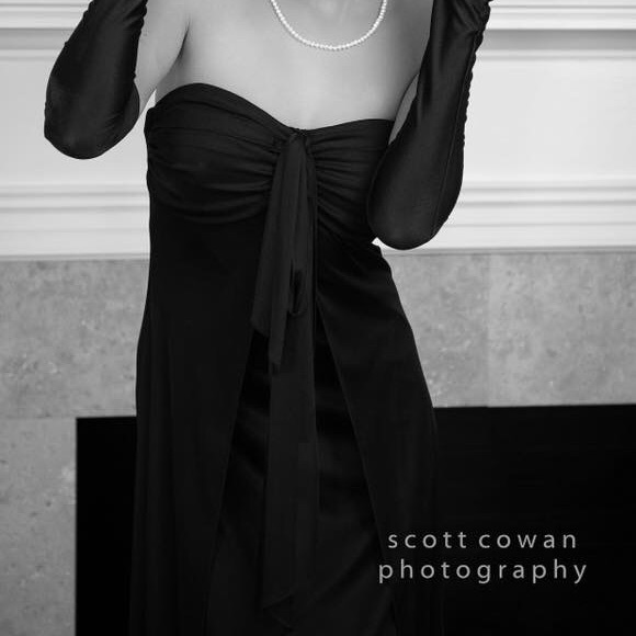 Black prom dress - Picture 2 of 2